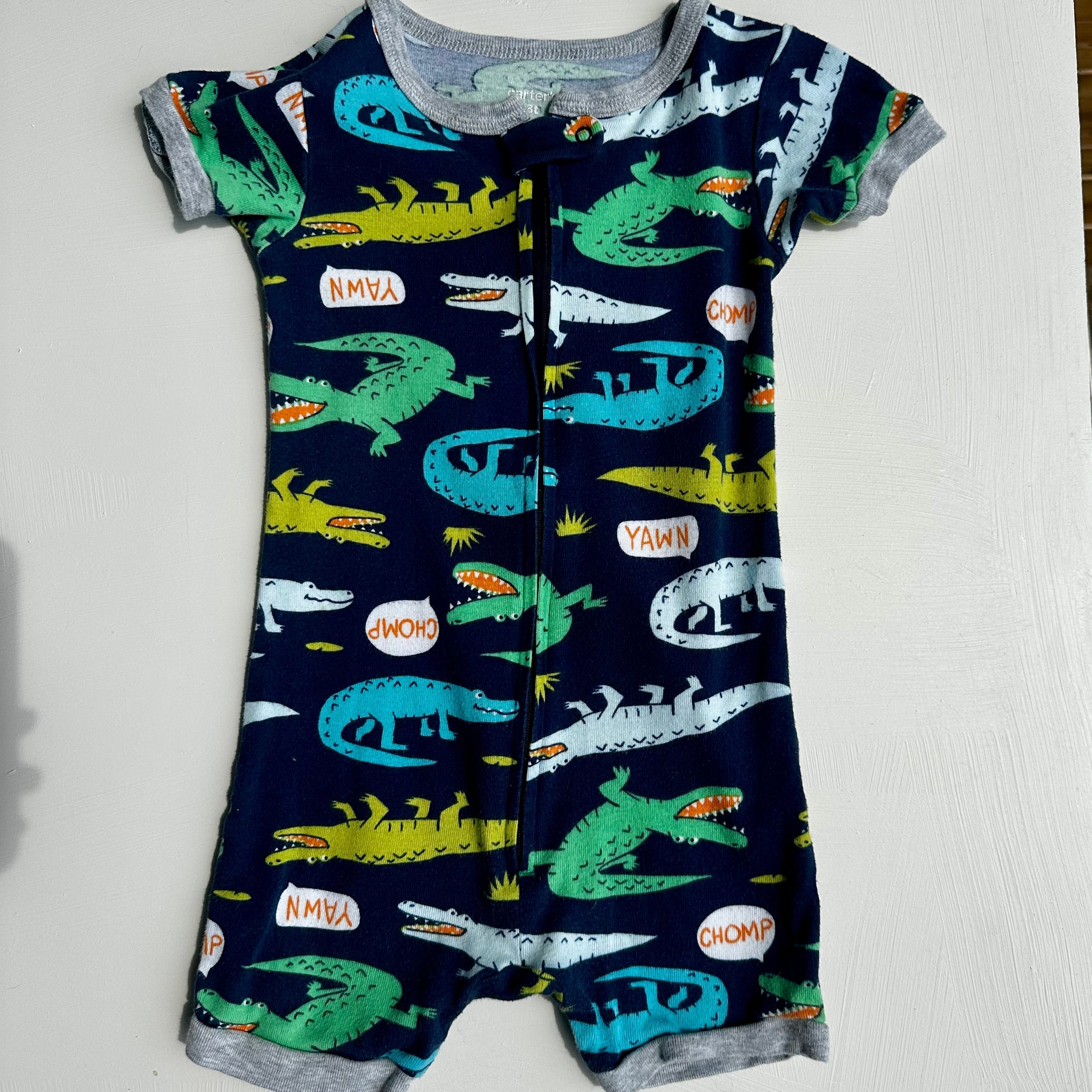 Pyjama court crocodile Carter’s 3 ans | Seconde main