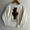 Chandail Unbearably Funny Zara 4-5 ans | Seconde main | Mini imperfection (tâche de stylo)