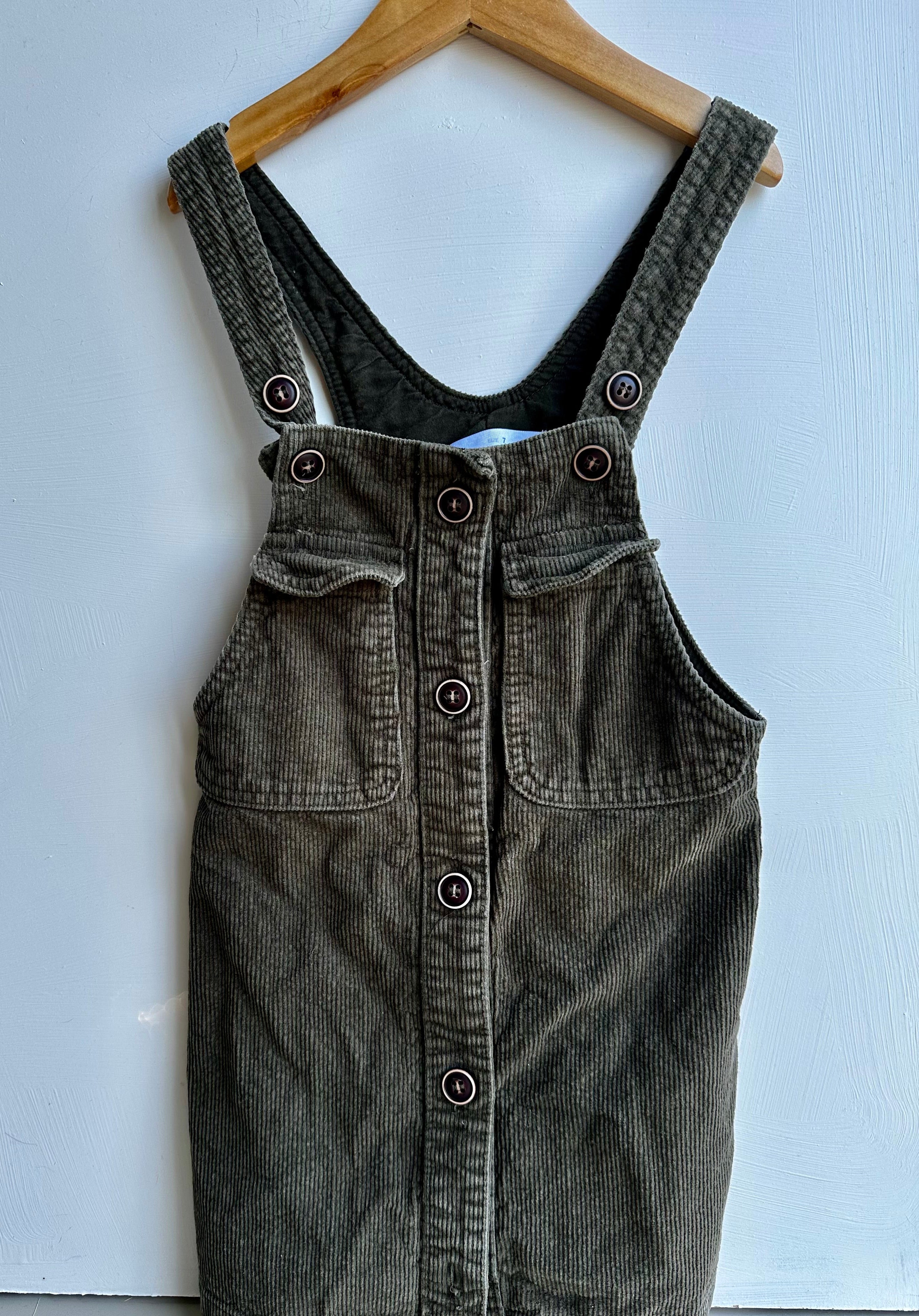 Robe verte Zara 7 ans| Seconde main