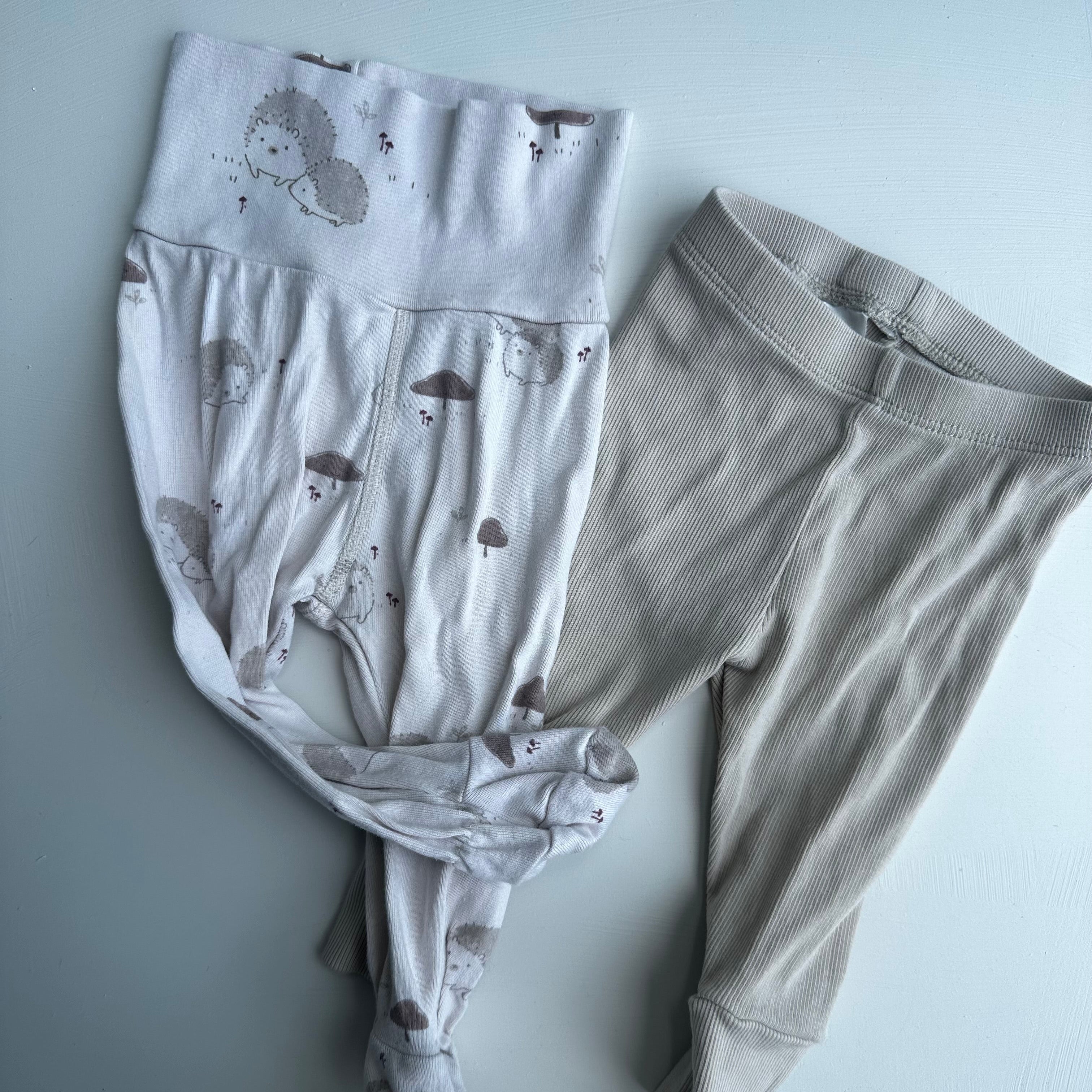 Duo Pantalons beige H&M 2-4 mois | Seconde main