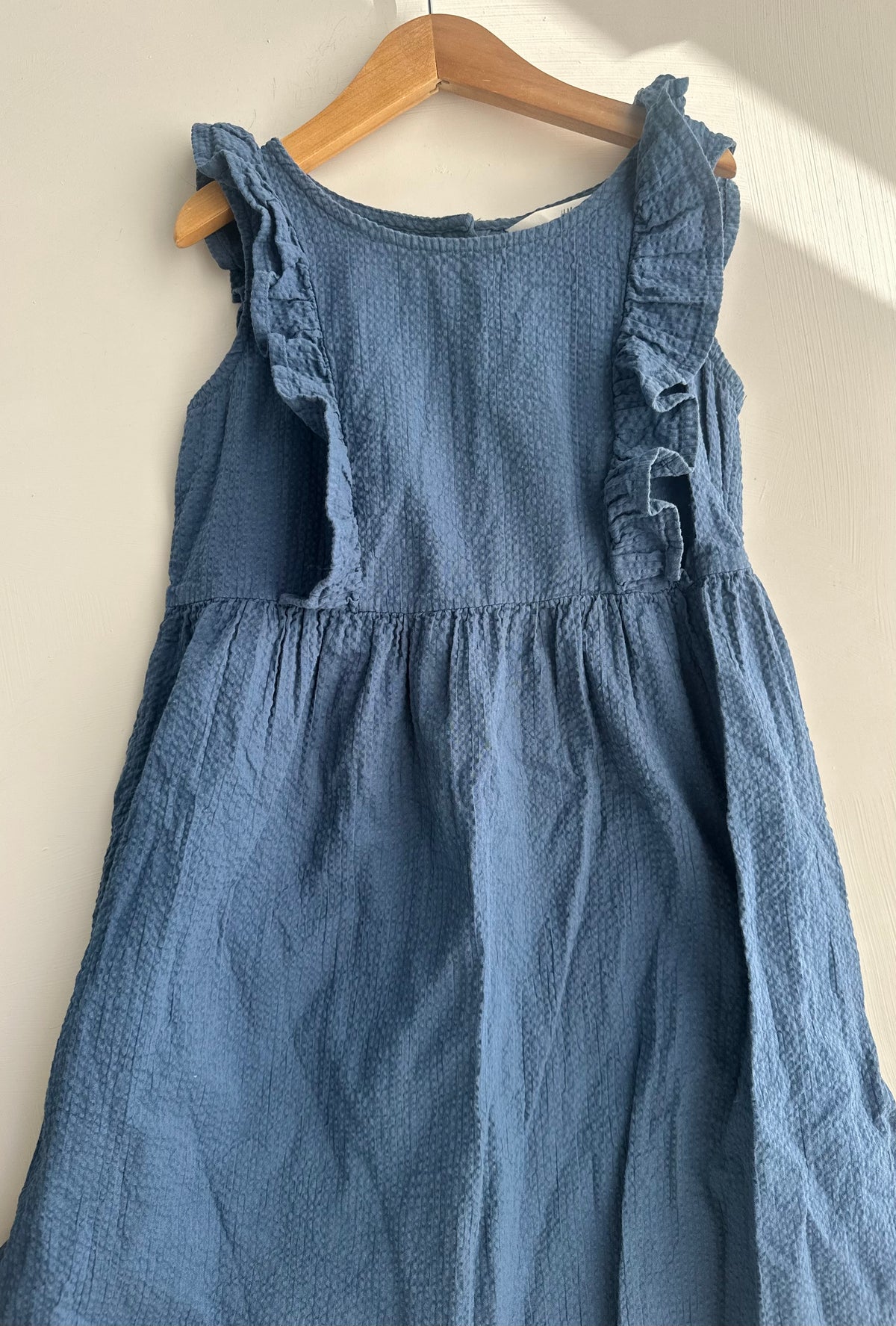 Robe gaufrée H&M 6-7 ans | Seconde main