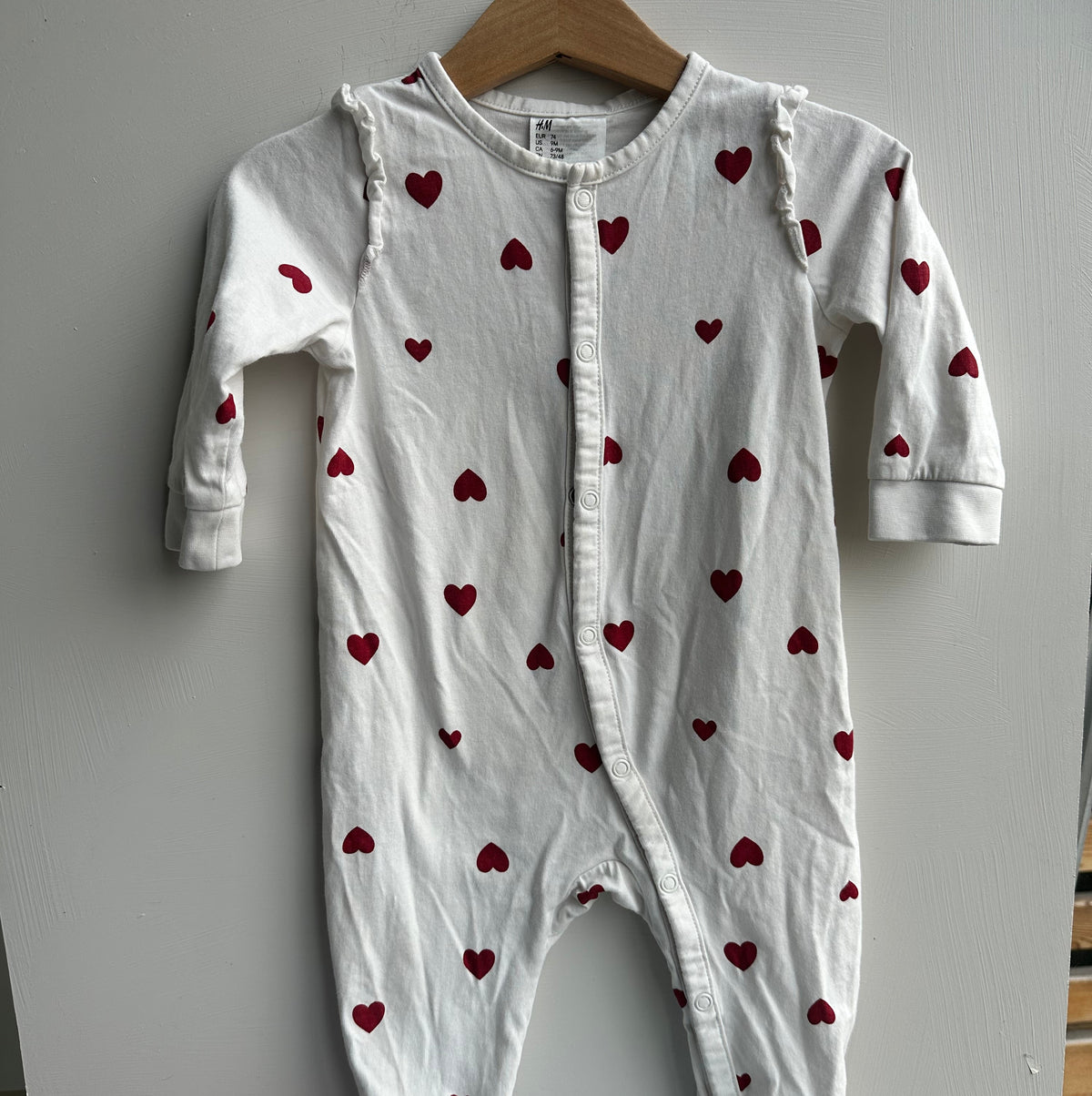 Pyjama Cœurs H&M 6-9 mois | Seconde main