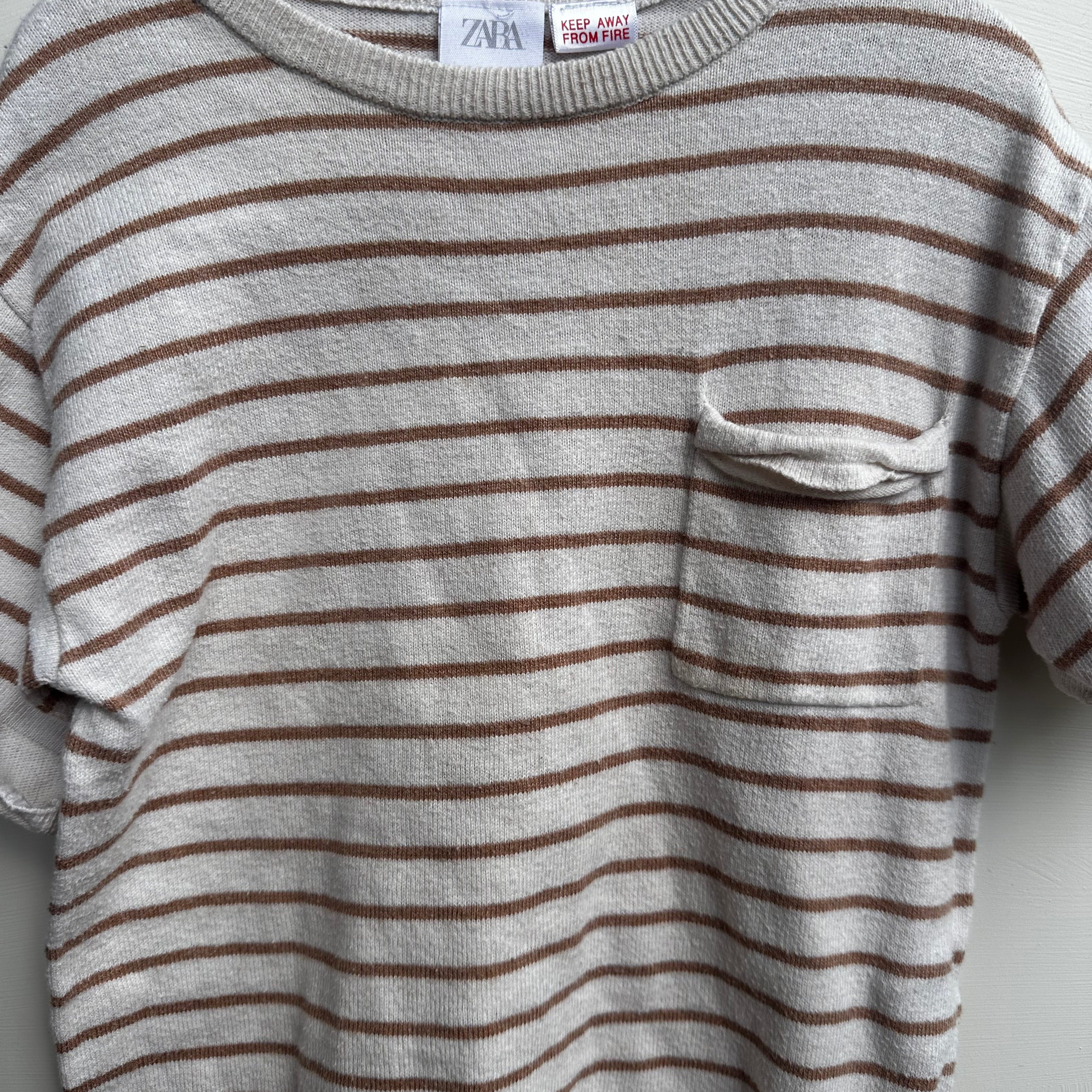 T-Shirt en maille Zara 6 ans| Seconde main