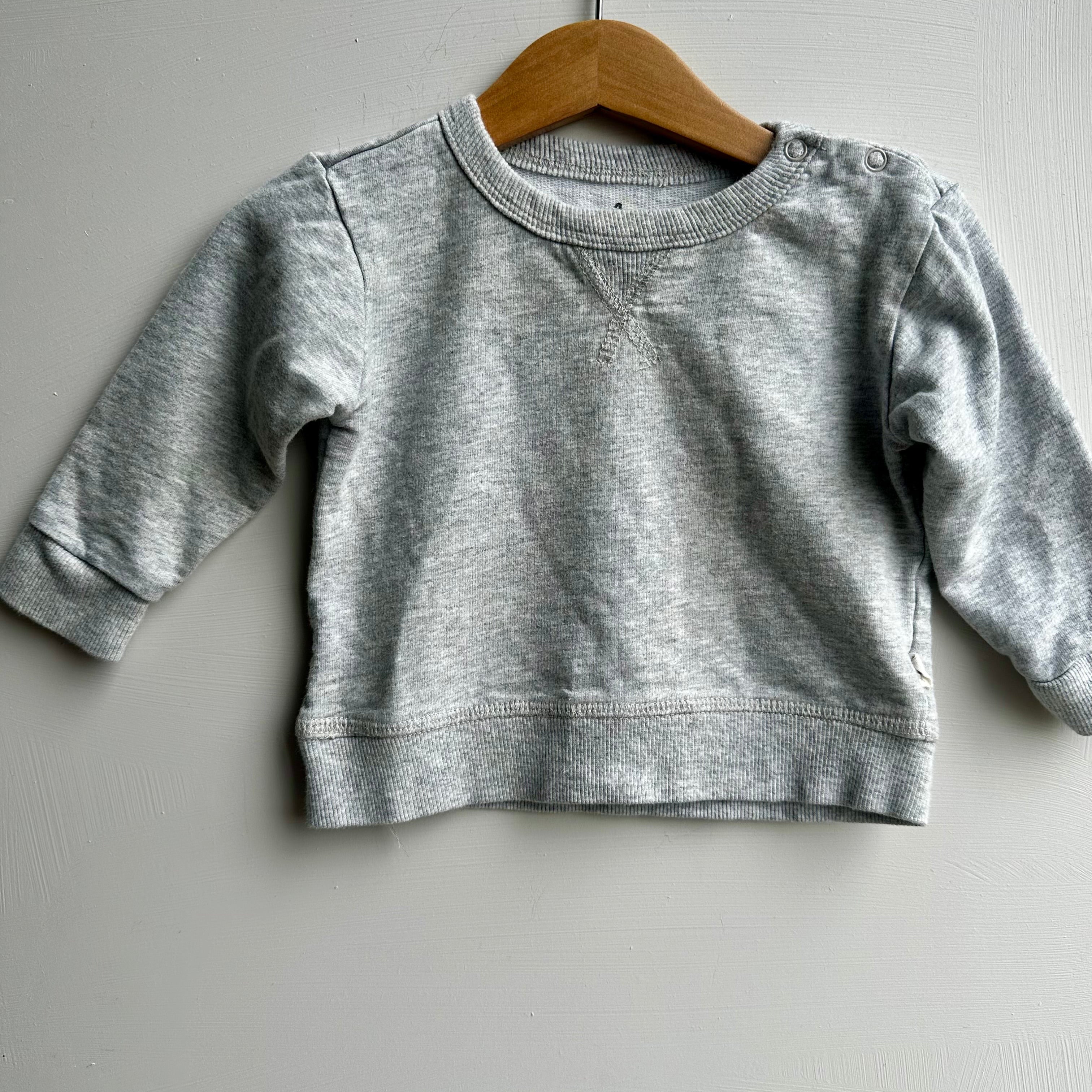 Pull léger gris 6 mois | Seconde main