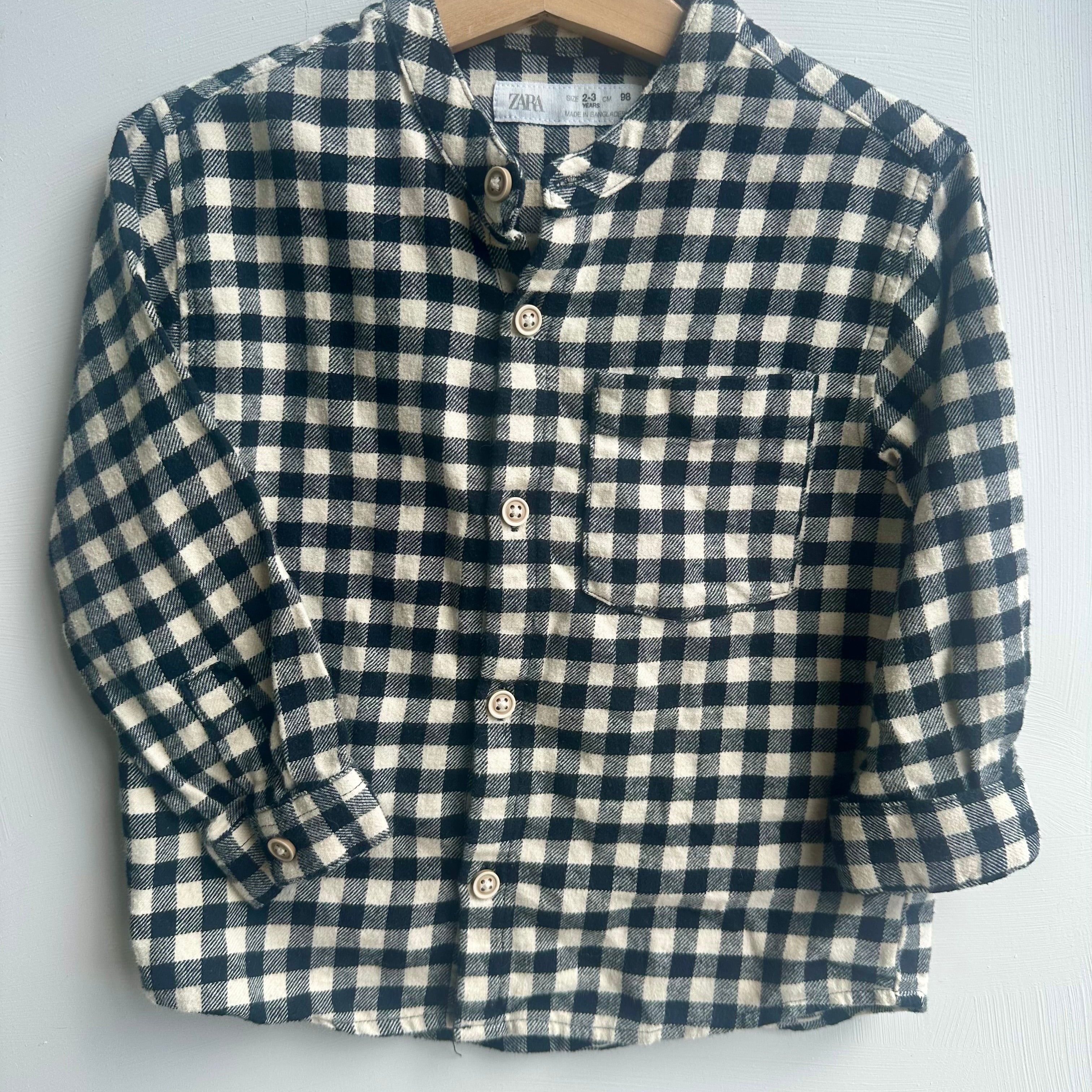 Chemise à carreaux Zara 2-3 ans | seconde main