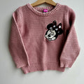 Tricot rose Minnie Disney 4 ans | Seconde main