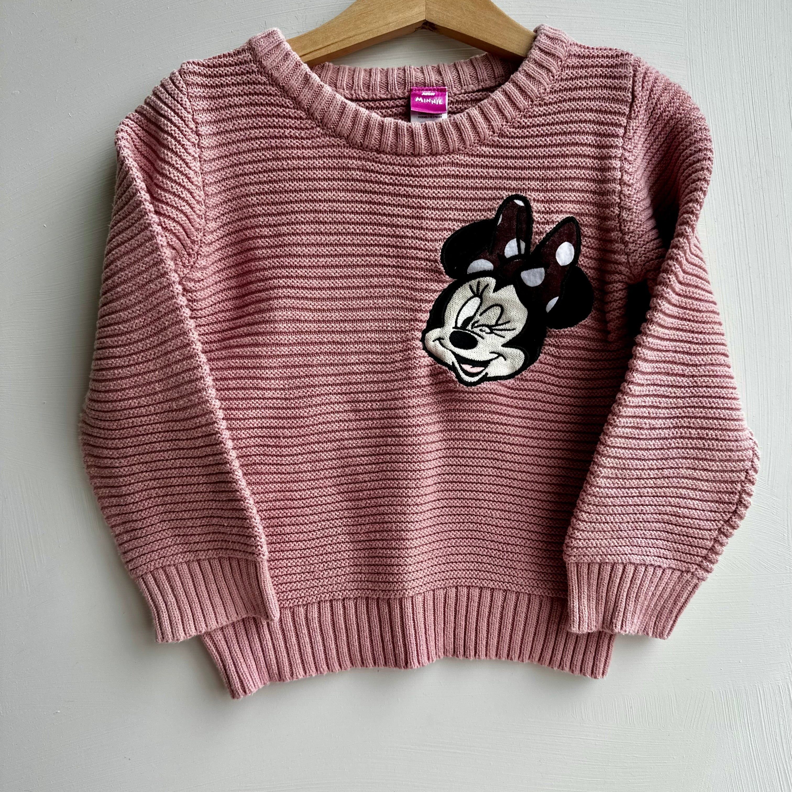 Tricot rose Minnie Disney 4 ans | Seconde main