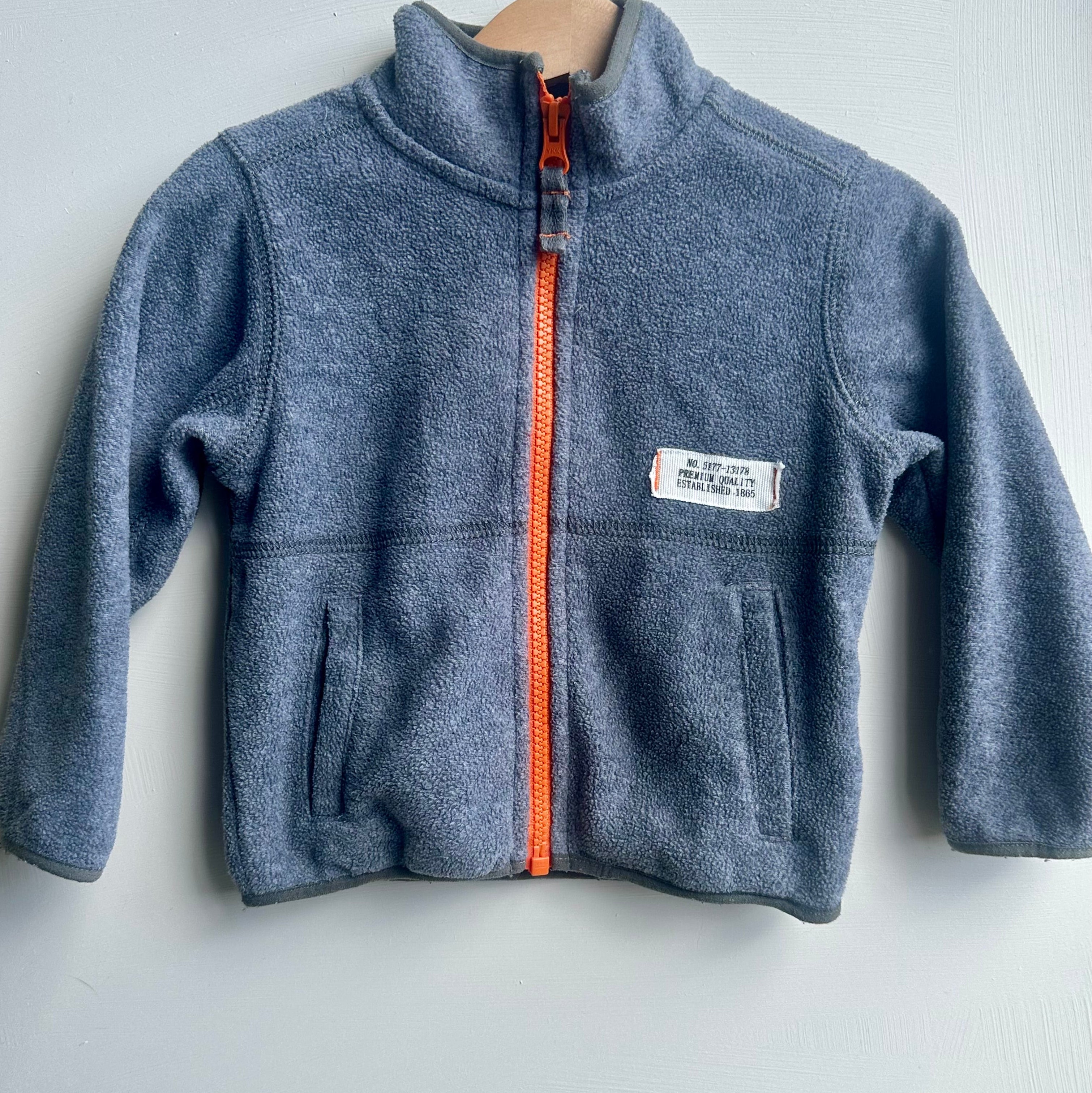 Veste polar grise 18 mois Carter’s | seconde main