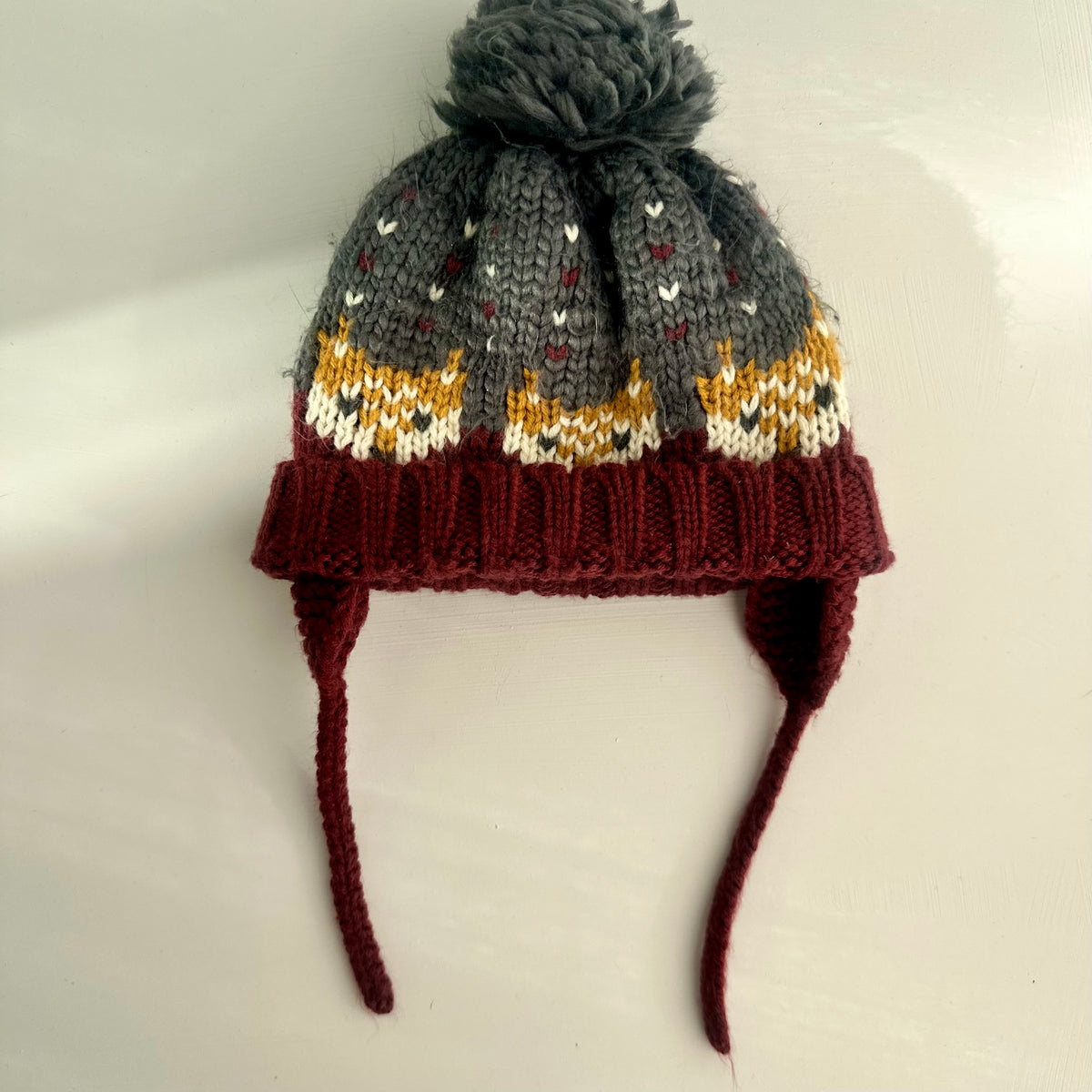 Tuque renard Zara 0-12 mois | Seconde main (*Petite maille à l'arrière)