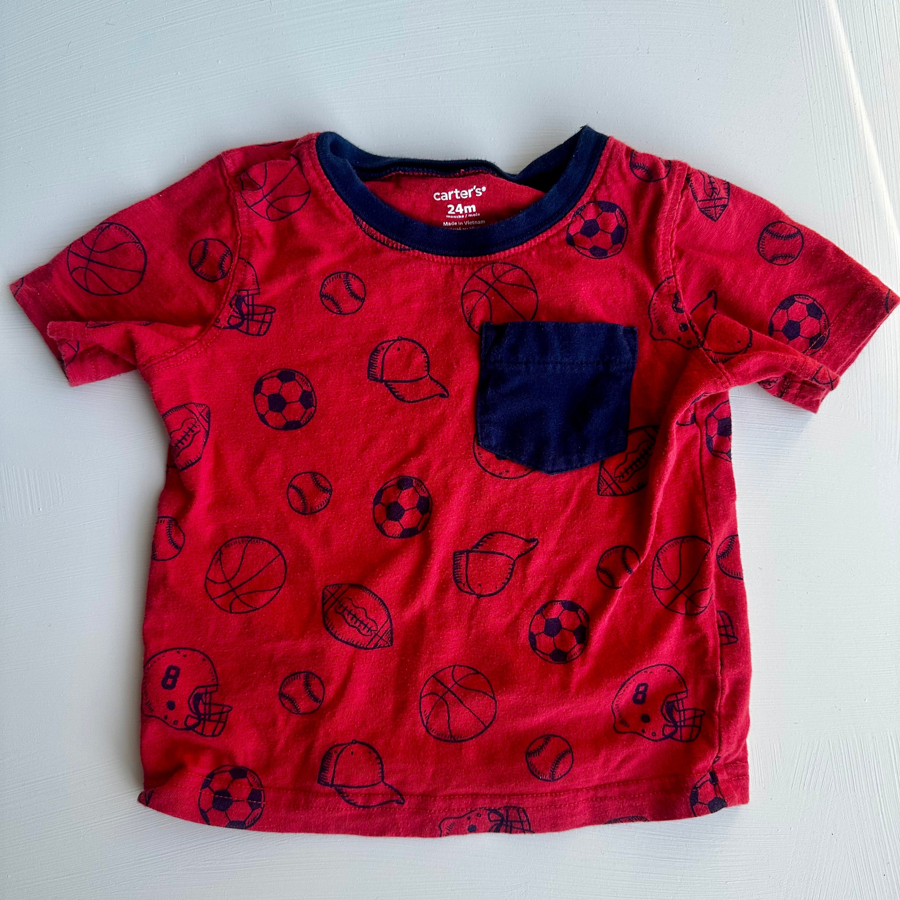 T-shirt sports Carter’s 24 mois | Seconde main