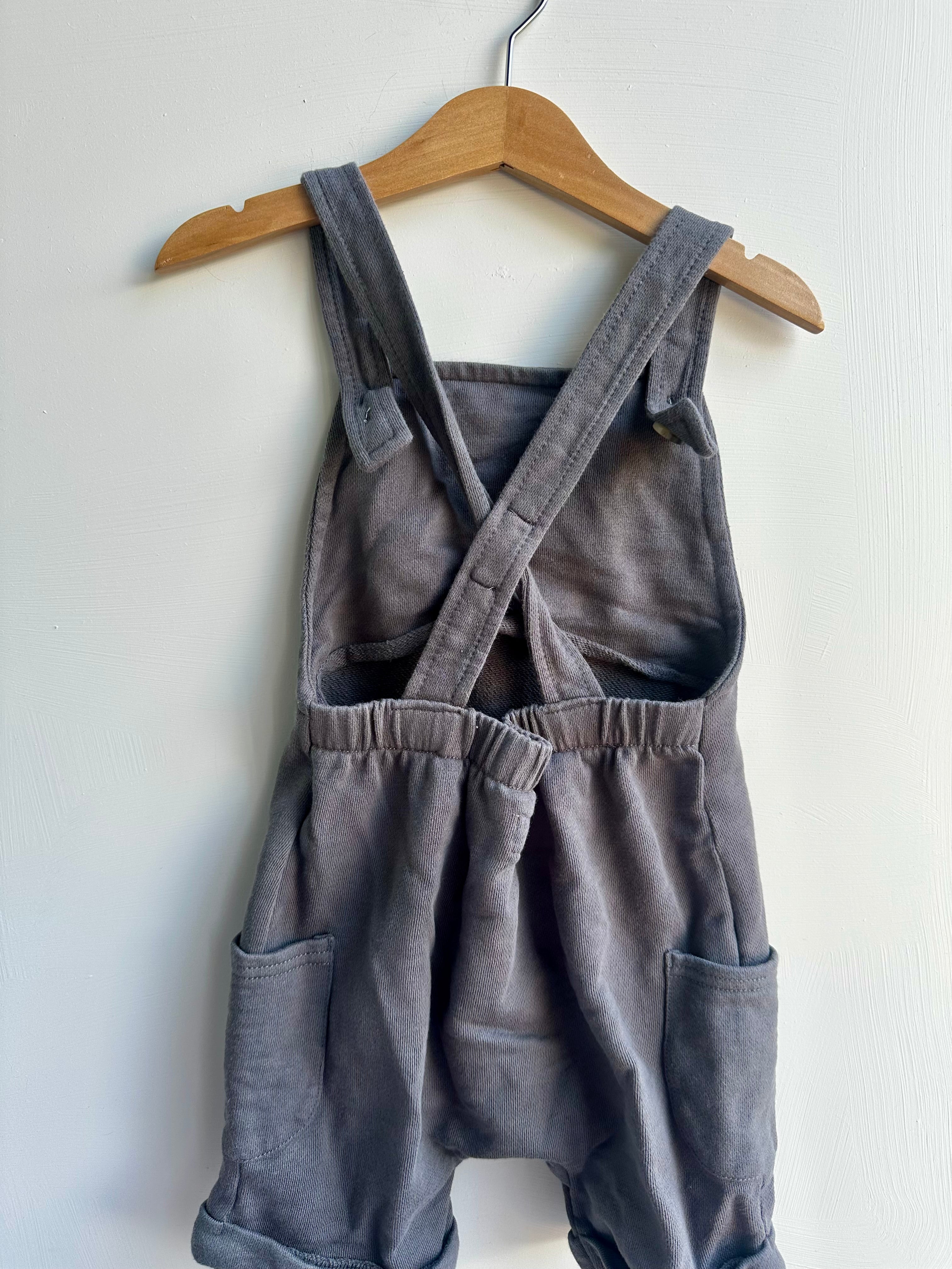 Salopette grise courte Carter's 4 ans | Seconde main