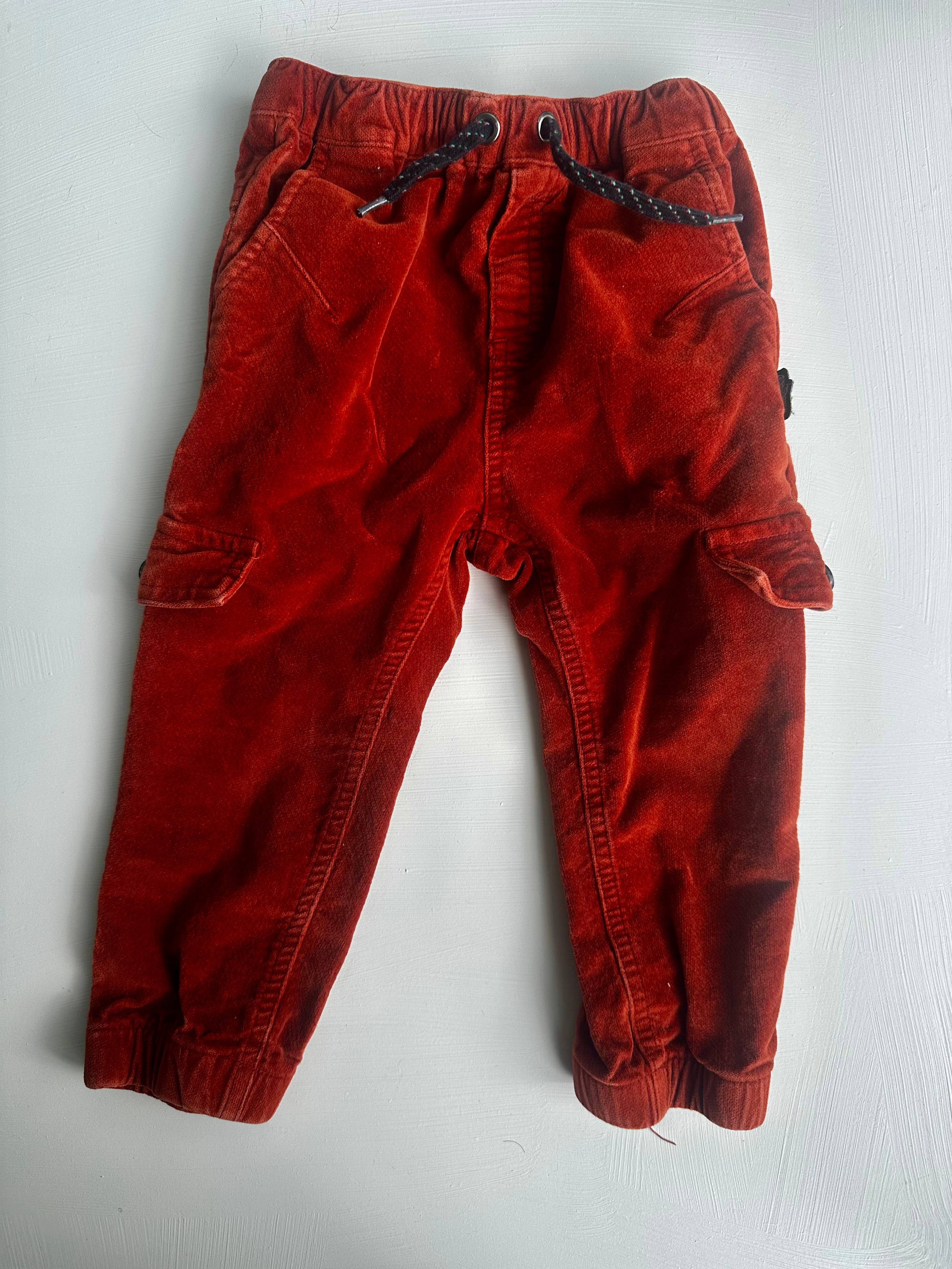 Pantalon velours orange Souris Mini 18-24 mois | Seconde main