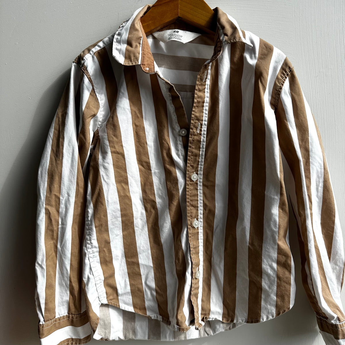 Chemise lignée H&M 5-6 ans | Seconde main