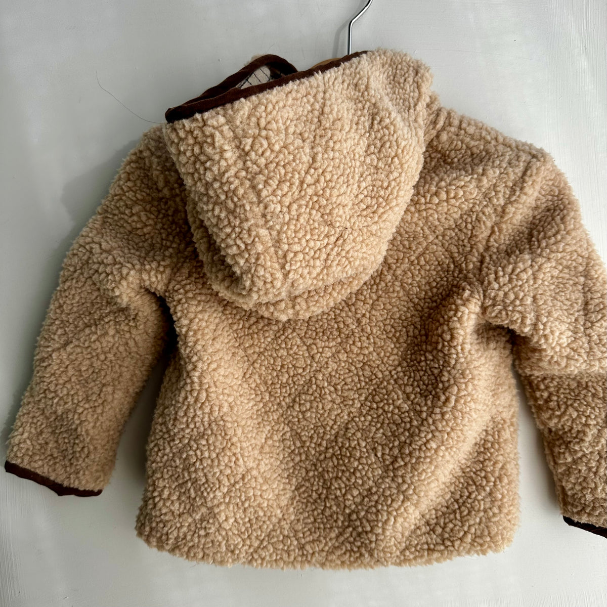 Manteau sherpa MID 18 mois | Seconde main | (Fait petit des poignets*)