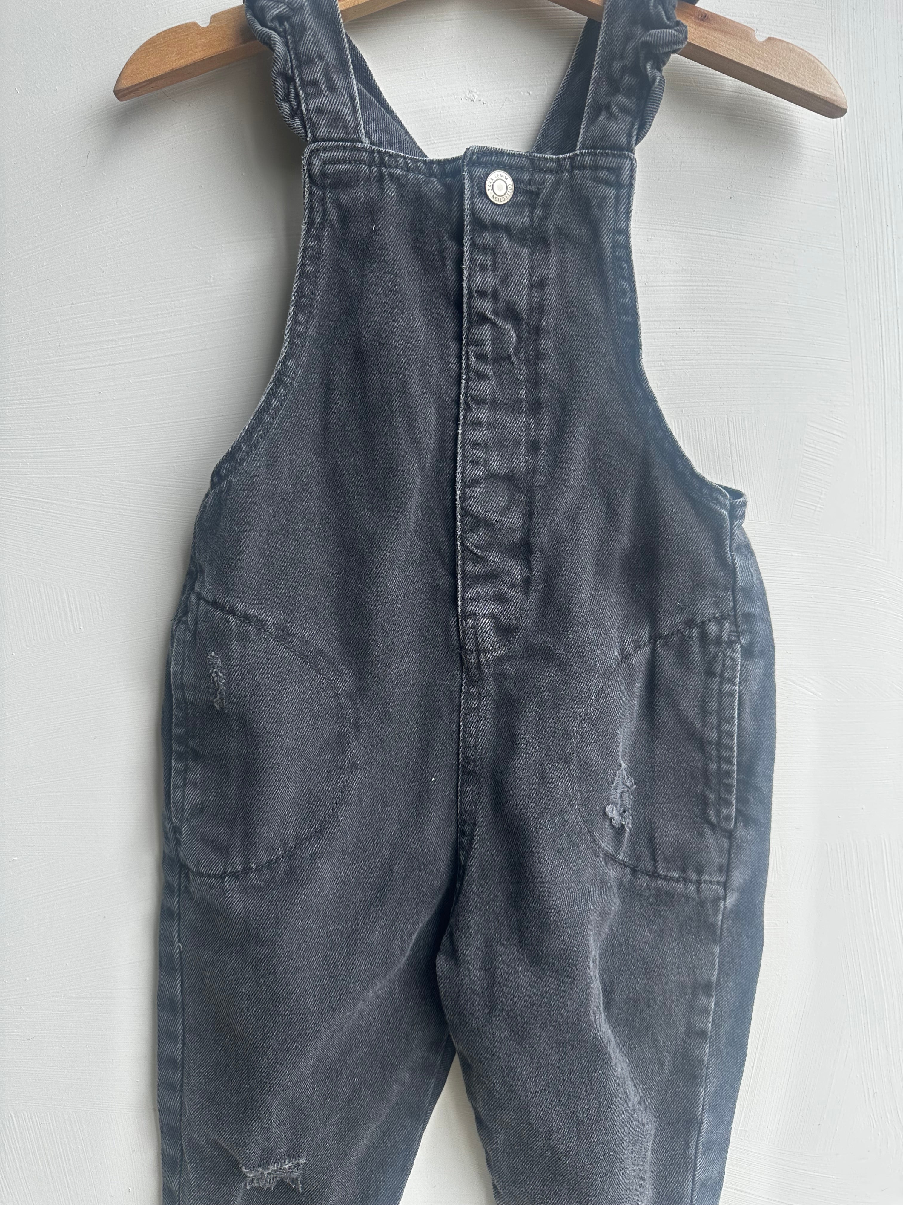 salopette noire 18-24 mois Zara | Seconde main