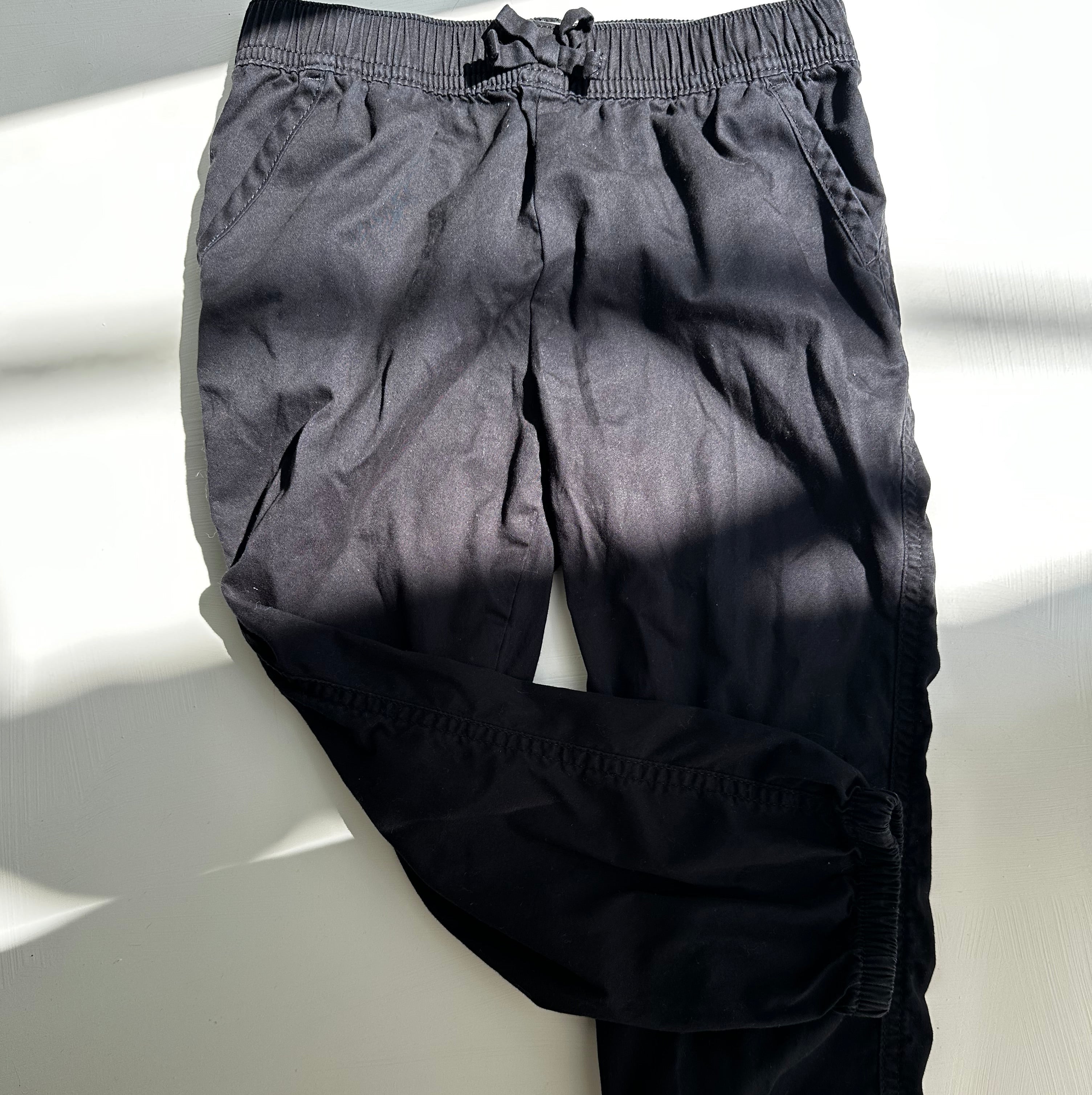 Pantalon noir léger The children place 6-7 ans | Seconde main (Copie)