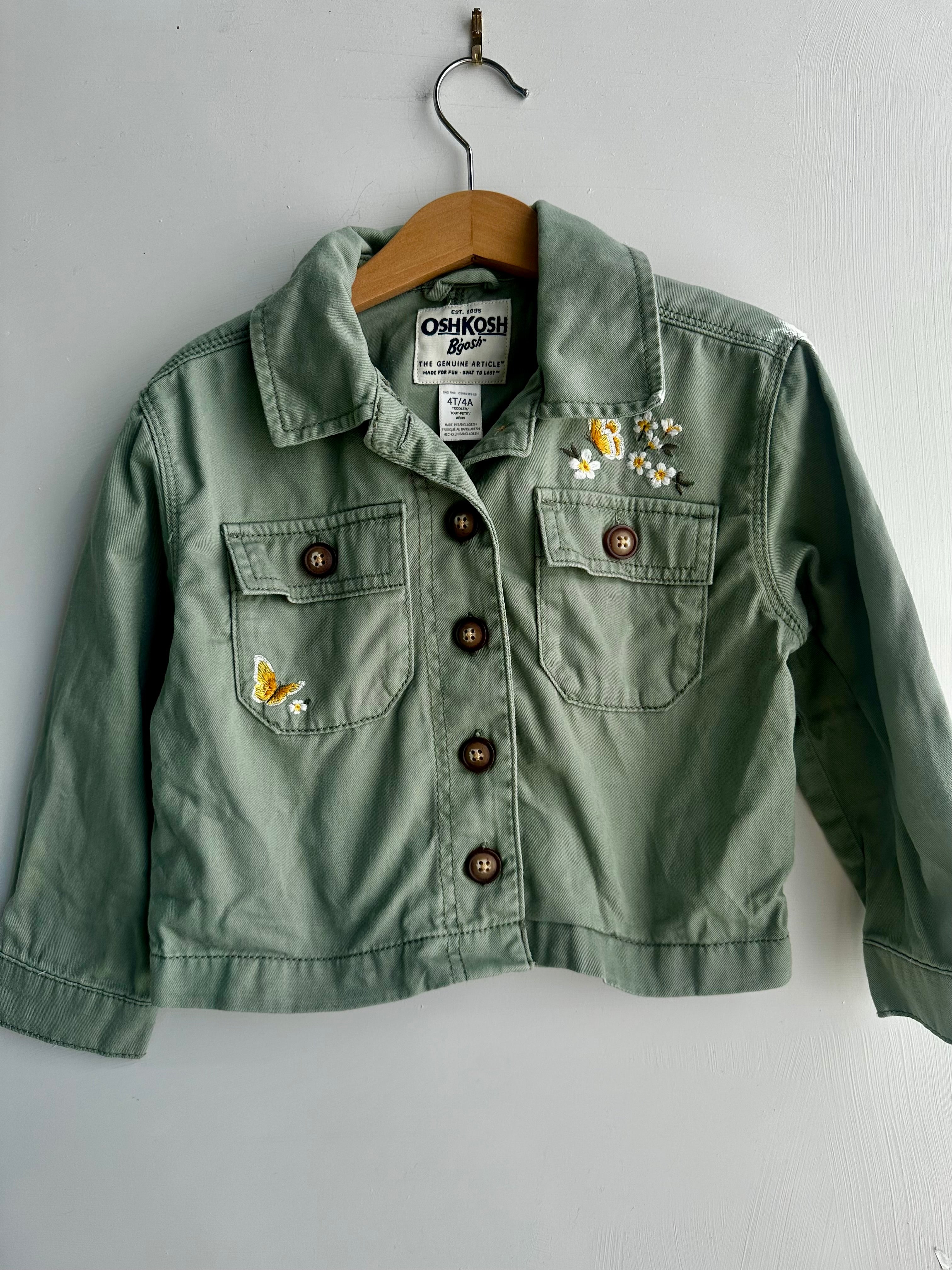 Veste brodée Oshkosh B'gosh 4 ans | Seconde main
