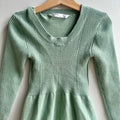 Robe verte Ukids 5-6 ans | Seconde main (légèrement mousseux)