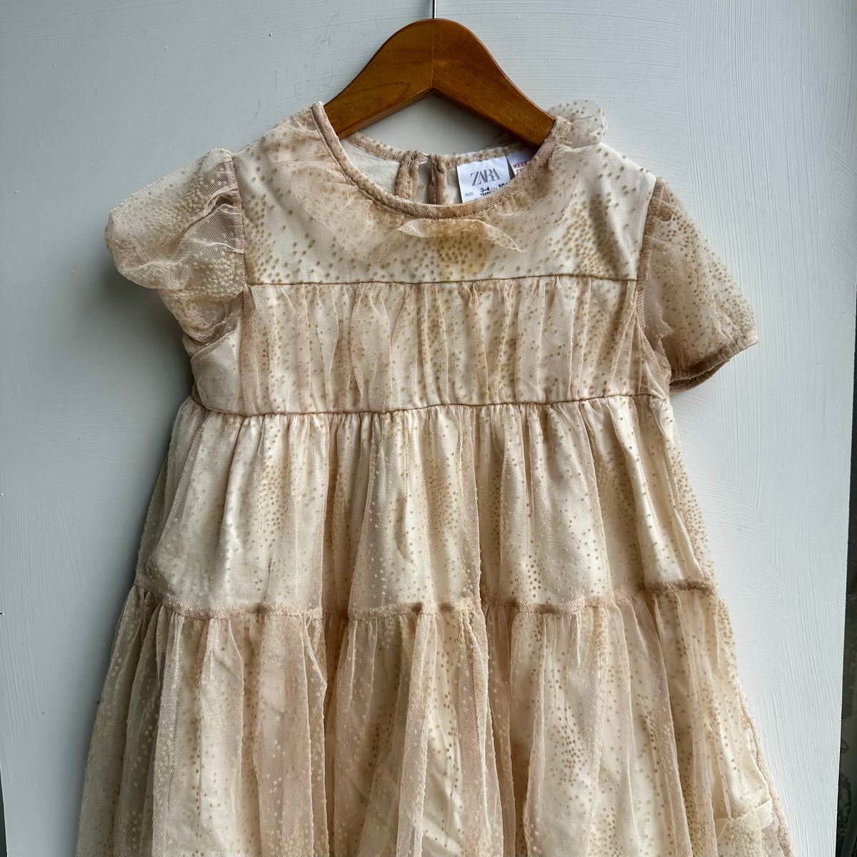 Robe à vollet Zara 3-4 ans | Seconde main