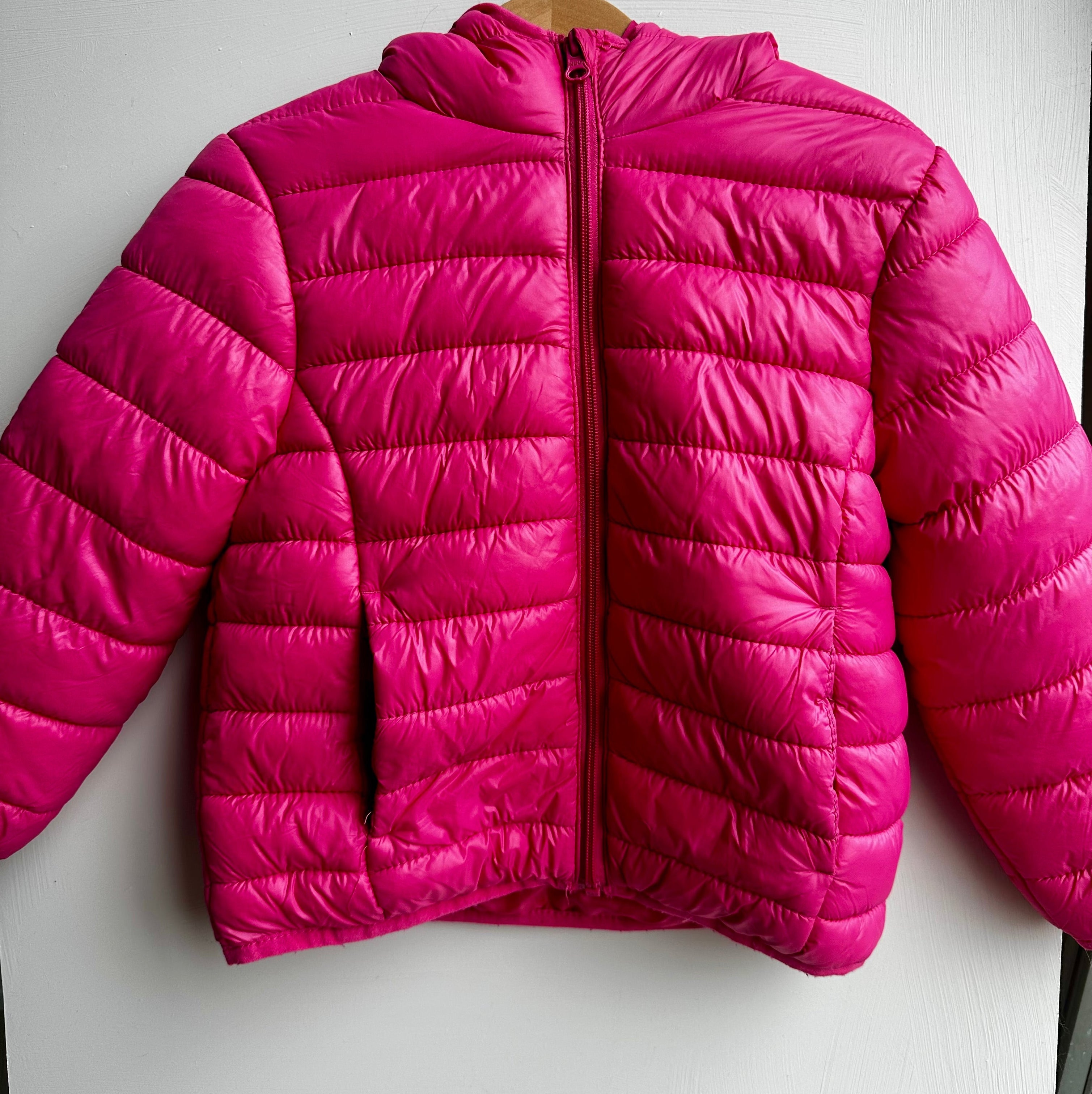 Manteau rose puffer mi-saison George 5 ans | Seconde main