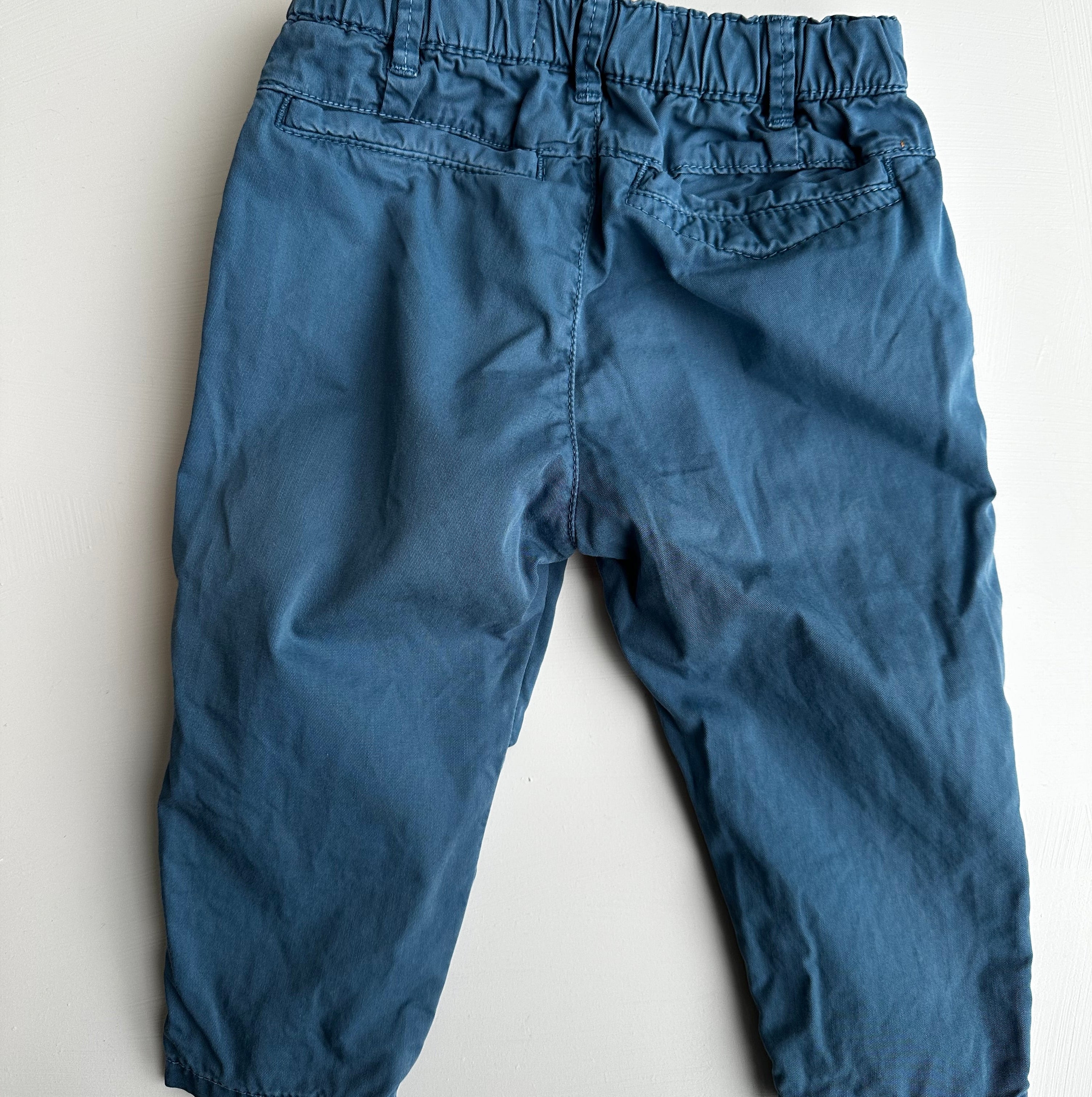 Pantalon bleu Zara 12-18 mois | Seconde main