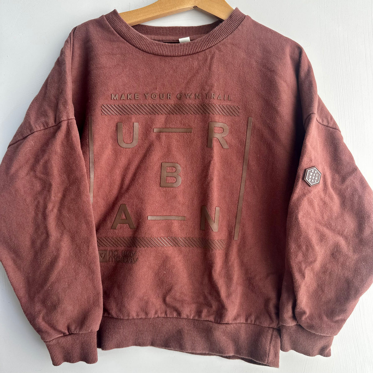 Pull brun Noway Monday 7 ans | Seconde main