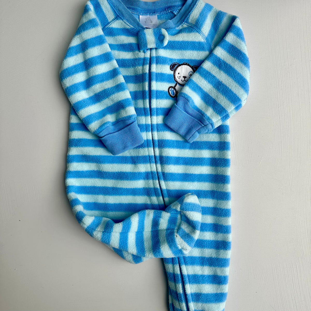 Pyjama bleu ligné 3 mois | Seconde main