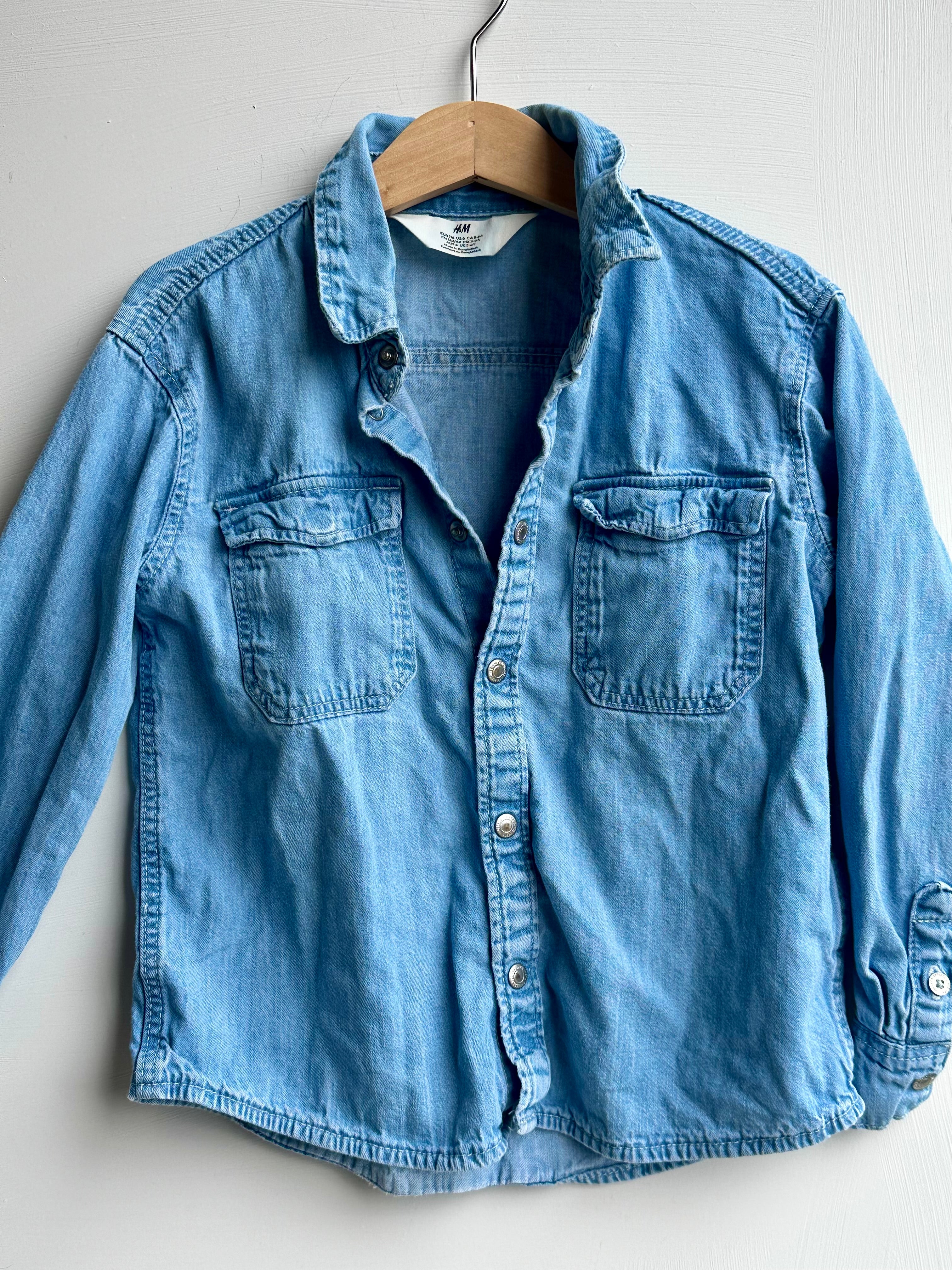 Chemise en jean H&M 5-6 ans | Seconde main